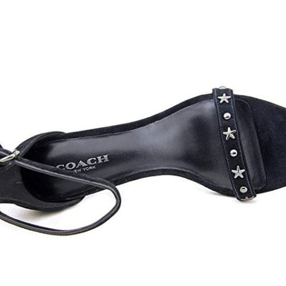 Coach Melrose Black Heel-NEW - Picture 3 of 5